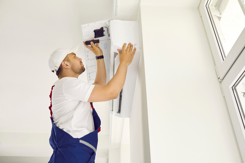 AC unit being installed Bradenton, FL