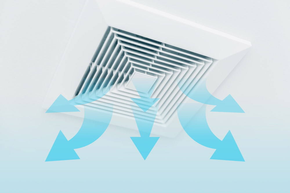 HVAC air duct in Sarasota, FL