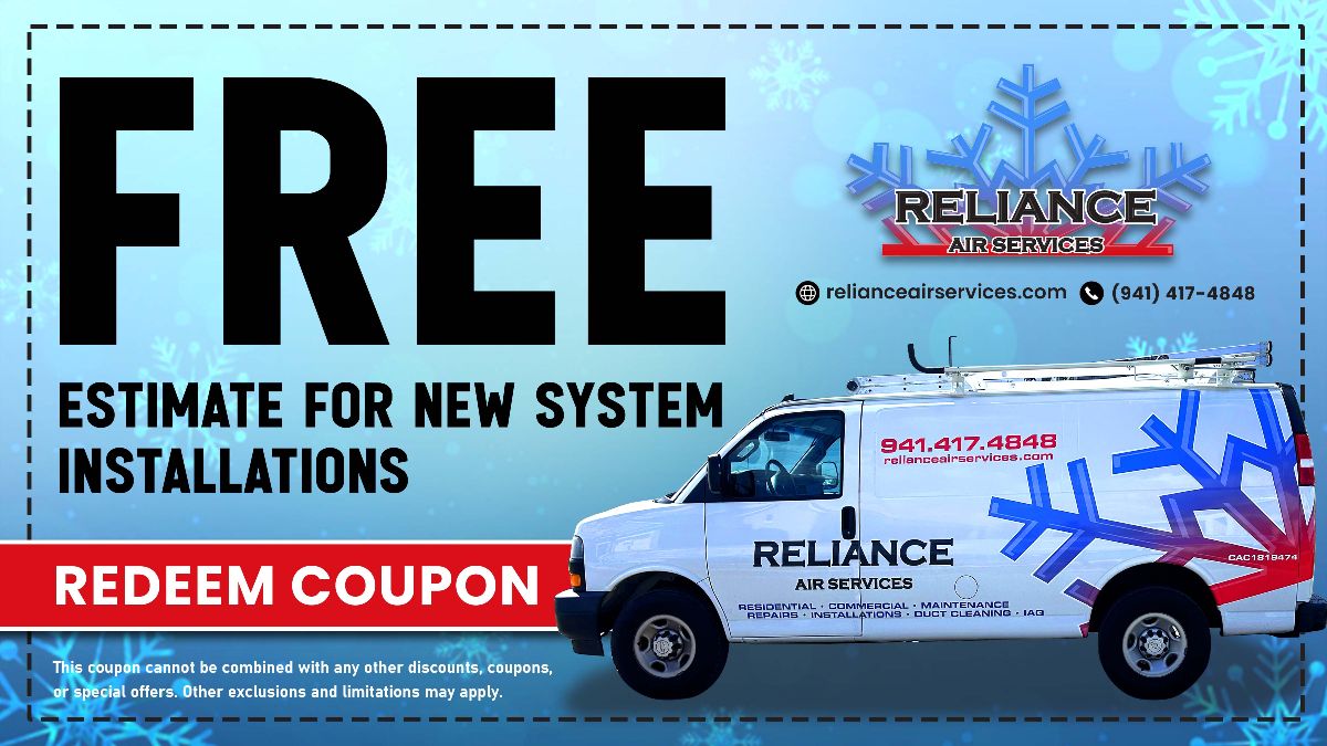 free estimate for new system coupon