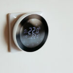 a smart HVAC thermostat device